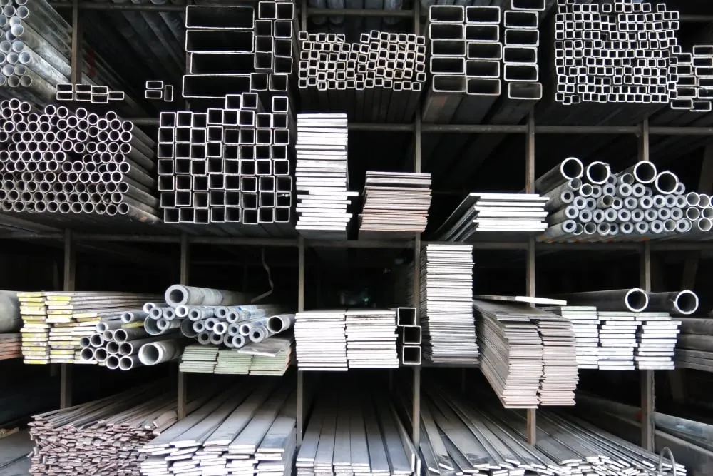 Aluminium and steel products